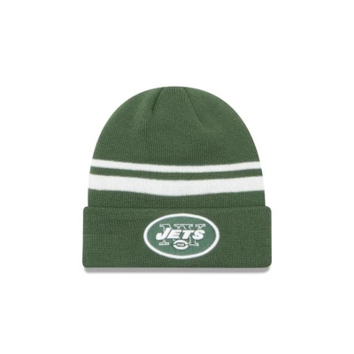 Sapca New Era New York Jets NFL Cuff Knit Beanie - Verzi